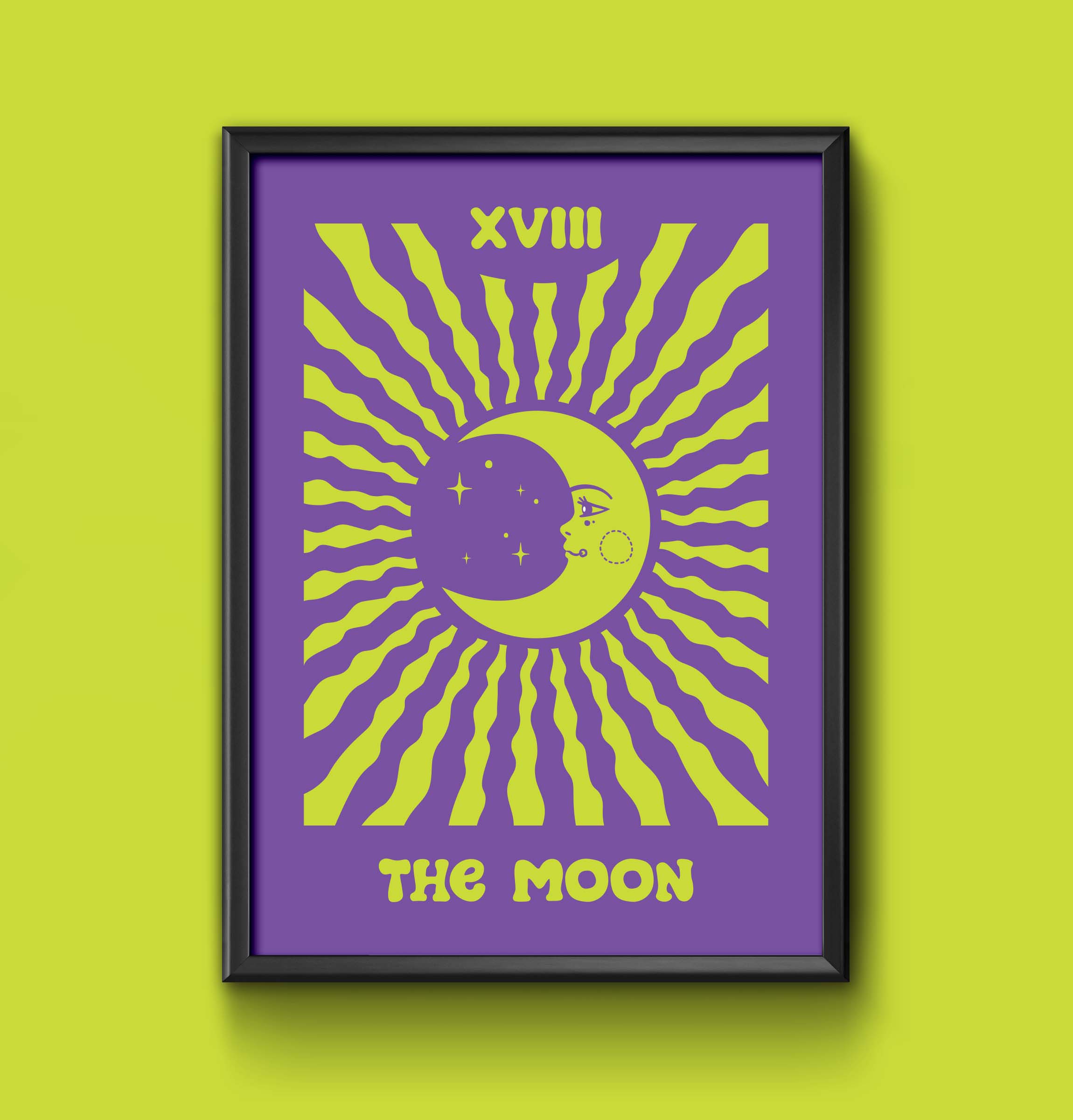 The moon lumo print