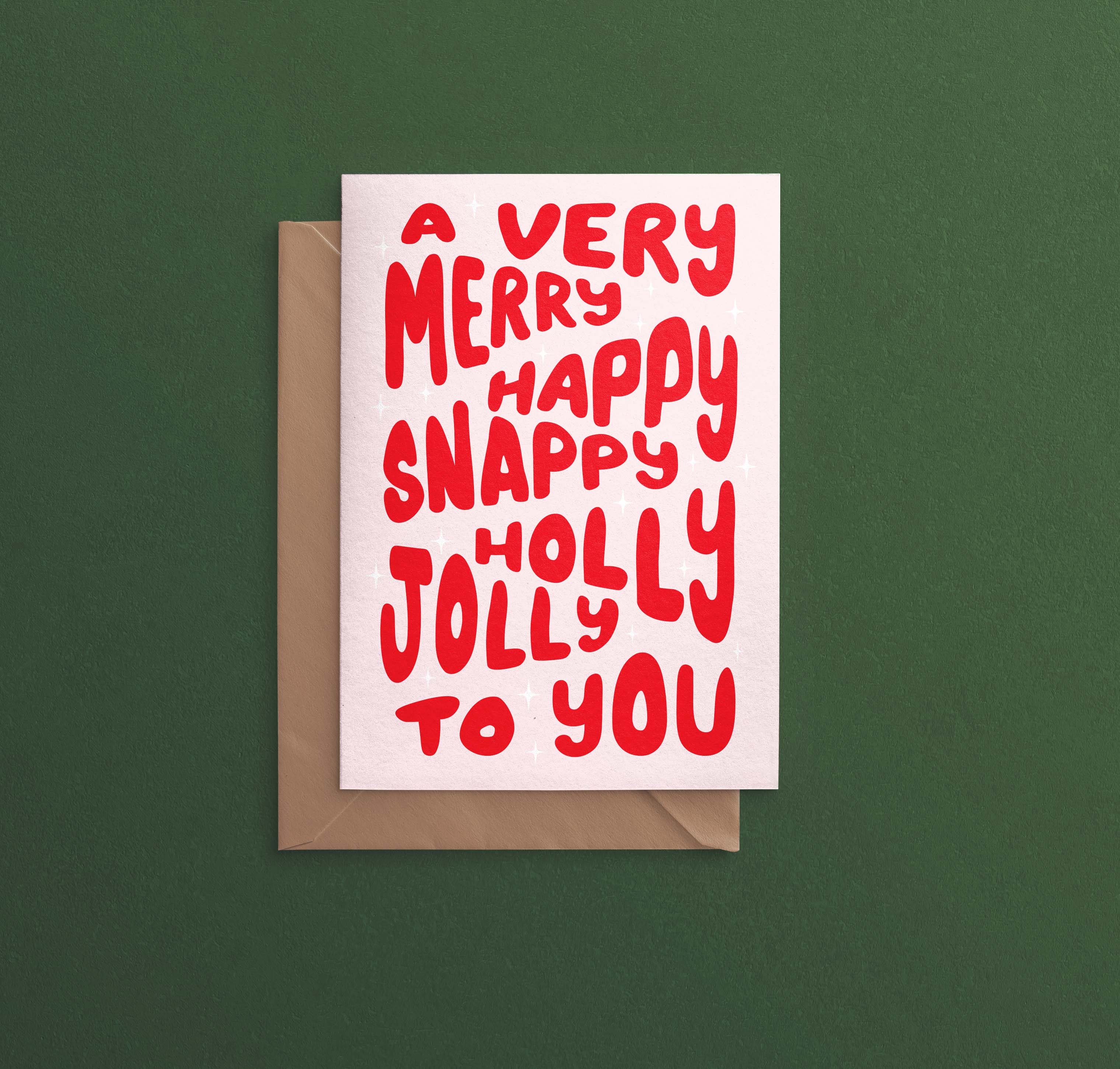 A Very Merry Happy Snappy (red)